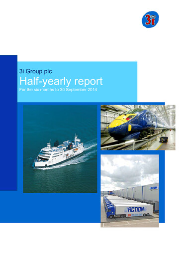 Thumbnail 3i Group Half-year Report 2014-h1