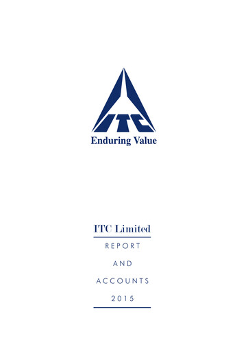 Thumbnail ITC Annual Report 2015