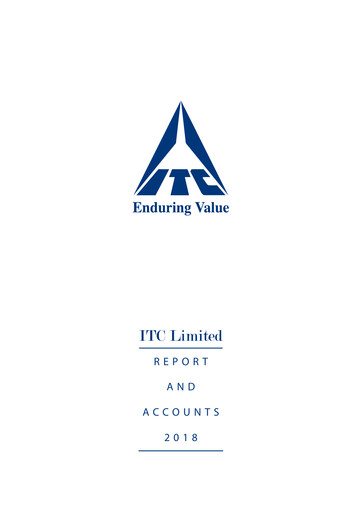 Thumbnail ITC Annual Report 2018