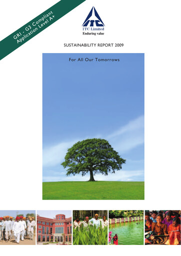 Thumbnail ITC Sustainability Report 2009