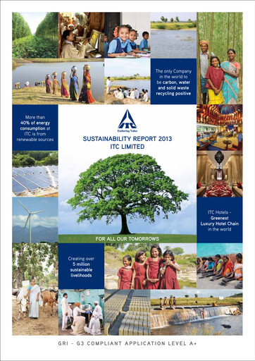 Thumbnail ITC Sustainability Report 2013