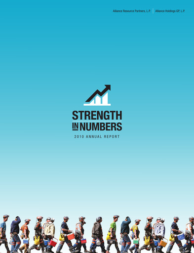 Miniature Alliance Resource Partners Rapport annuel 2010