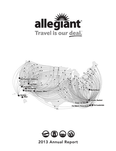 Vorschaubild Allegiant Travel Company Jahresbericht 2013