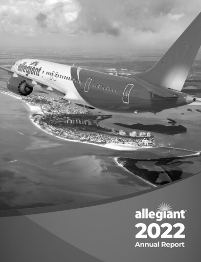 Vorschaubild Allegiant Travel Company Jahresbericht 2022