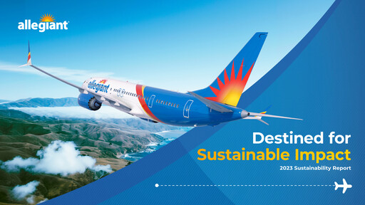 Vorschaubild Allegiant Travel Company Nachhaltigkeitsbericht 2023