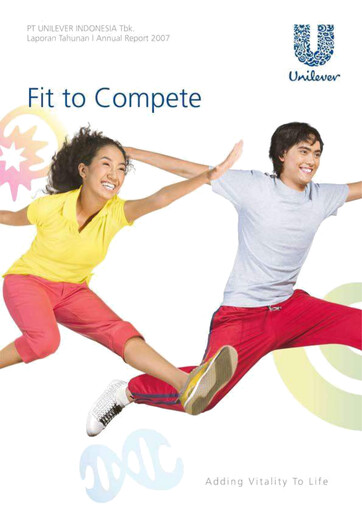 Miniature Unilever Indonesia Rapport annuel 2007