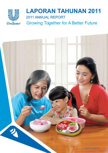 Miniature Unilever Indonesia Rapport annuel 2011