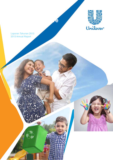 Miniature Unilever Indonesia Rapport annuel 2013