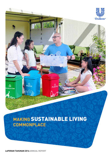 Miniature Unilever Indonesia Rapport annuel 2016