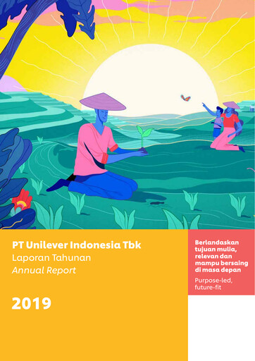 Miniature Unilever Indonesia Rapport annuel 2019