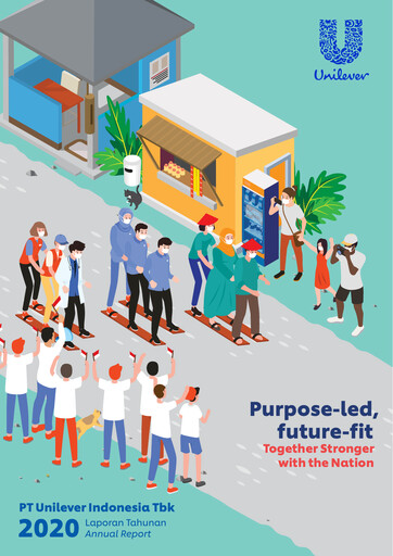 Miniature Unilever Indonesia Rapport annuel 2020