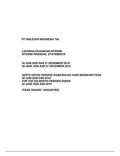 Vorschaubild Unilever Indonesia Halbjahresbericht 2020-h1