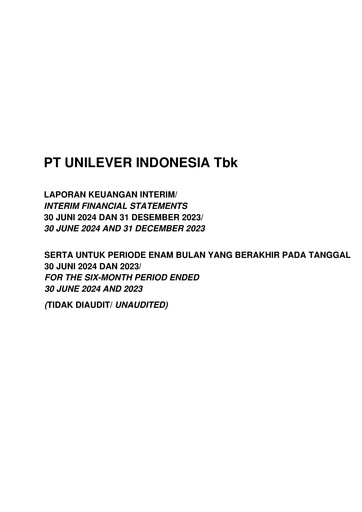 Vorschaubild Unilever Indonesia Halbjahresbericht 2024-h1