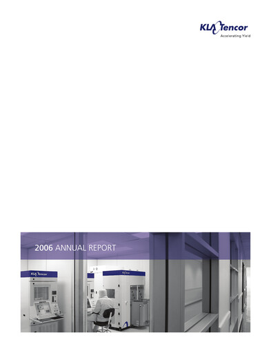 Thumbnail KLA Annual Report 2006