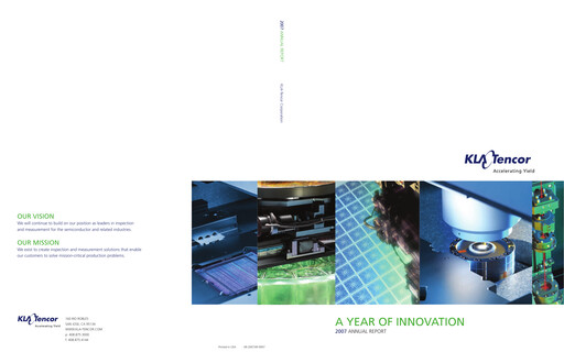 Thumbnail KLA Annual Report 2007