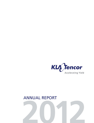 Thumbnail KLA Annual Report 2012