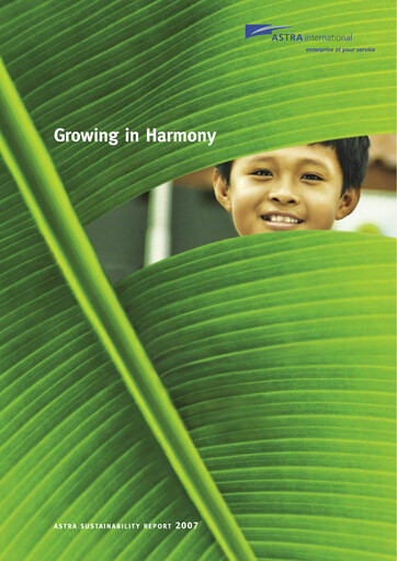Thumbnail Astra International
 Sustainability Report 2007
