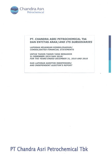 Thumbnail Chandra Asri Petrochemical Financial Statement 2019
