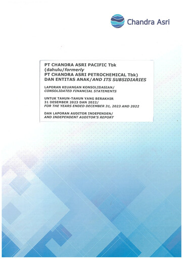 Thumbnail Chandra Asri Petrochemical Financial Statement 2023