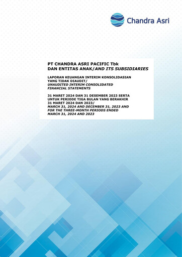 Thumbnail Chandra Asri Petrochemical Financial Statement 2024-q1