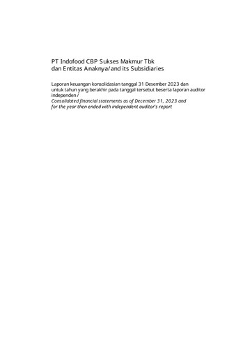 Thumbnail Indofood CBP Financial Statement 2023