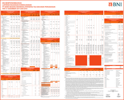 Thumbnail Bank Negara Indonesia
 Financial Statement 2011