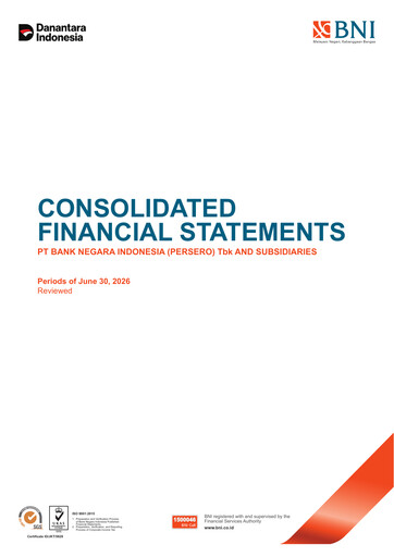Miniature Bank Negara Indonesia
 Rapport trimestriel 2026-q2