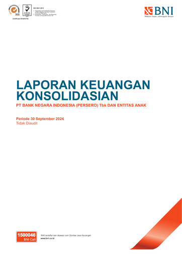 Thumbnail Bank Negara Indonesia
 Quarterly Report 2024-q3