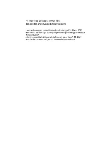 Thumbnail Indofood Quarterly Report 2021-q1