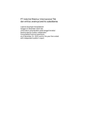 Thumbnail Indoritel Financial Statement 2025