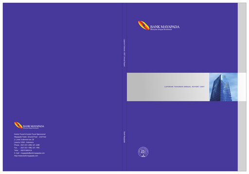 Thumbnail Bank Mayapada Internasional Annual Report 2007