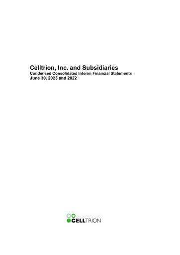 Thumbnail Celltrion
 Half-year Report 2023-h1