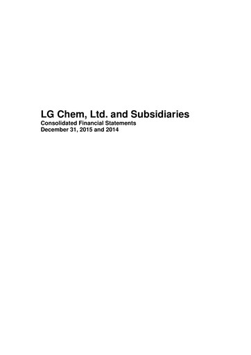 Thumbnail LG Chem Financial Statement 2015