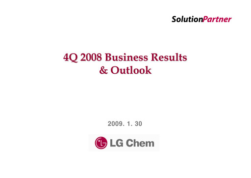 Vorschaubild LG Chem Quartalsbericht 2008-q4