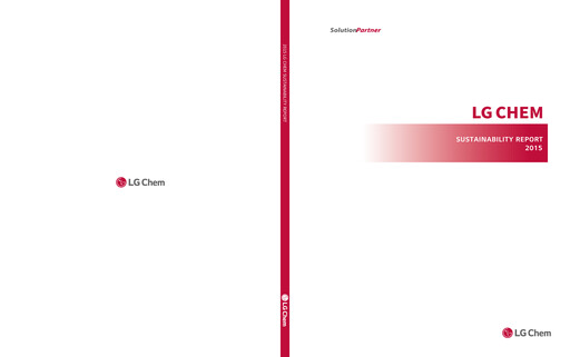 Thumbnail LG Chem Sustainability Report 2015