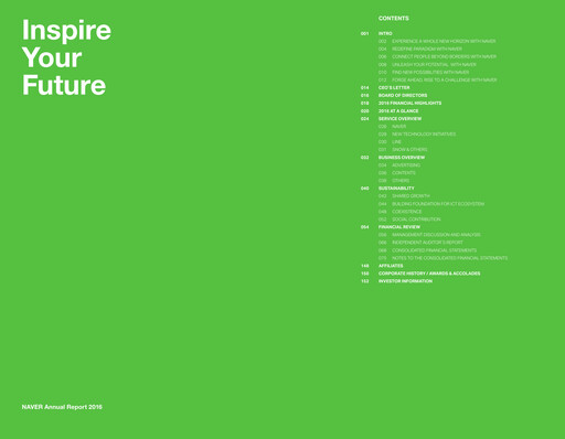 Thumbnail Naver Annual Report 2016