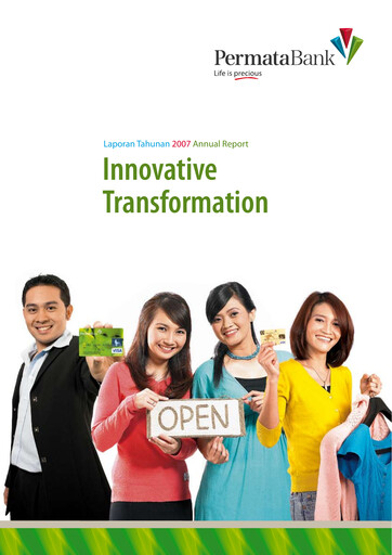 Thumbnail Permata Bank Annual Report 2007