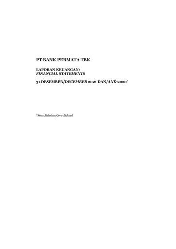 Thumbnail Permata Bank Financial Statement 2021