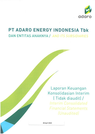 Thumbnail Adaro Energy
 Financial Statement 2023-q1