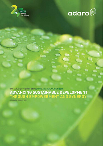 Thumbnail Adaro Energy
 Sustainability Report 2019