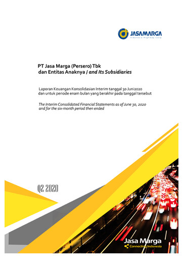 Thumbnail Jasa Marga Half-year Report 2020-h1