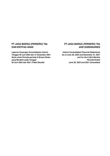 Thumbnail Jasa Marga Half-year Report 2022-h1