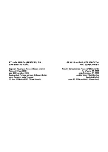 Thumbnail Jasa Marga Half-year Report 2024-h1