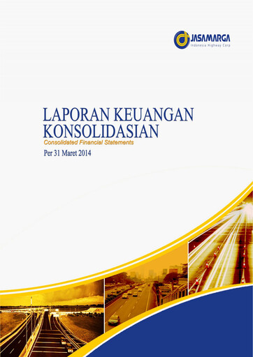 Thumbnail Jasa Marga Quarterly Report 2014-q1