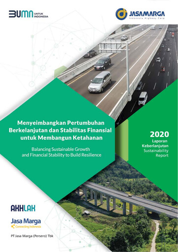 Vorschaubild Jasa Marga Nachhaltigkeitsbericht 2020