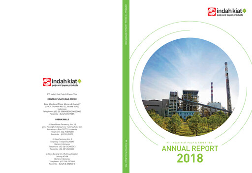 Thumbnail Indah Kiat Pulp & Paper Annual Report 2018