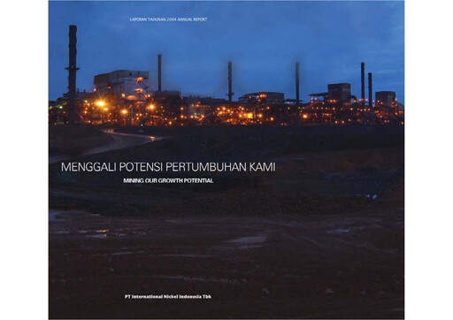 Thumbnail Vale Indonesia Annual Report 2004