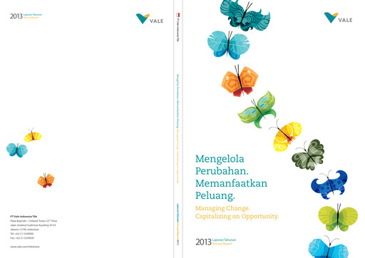 Thumbnail Vale Indonesia Annual Report 2013