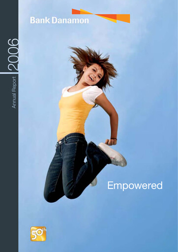 Thumbnail Bank Danamon
 Annual Report 2006