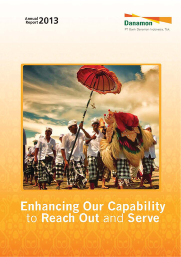 Thumbnail Bank Danamon
 Annual Report 2013